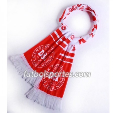 Dinamarca Mundial 2018 Bufanda Rojo